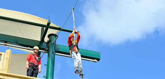High & Low Ropes Aerial Adventure East Midlands